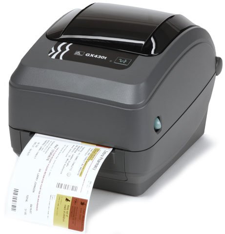 Zebra (GX43-102410-000) GX430T Thermal Printer 300dpi USB/SER/ETHERNET