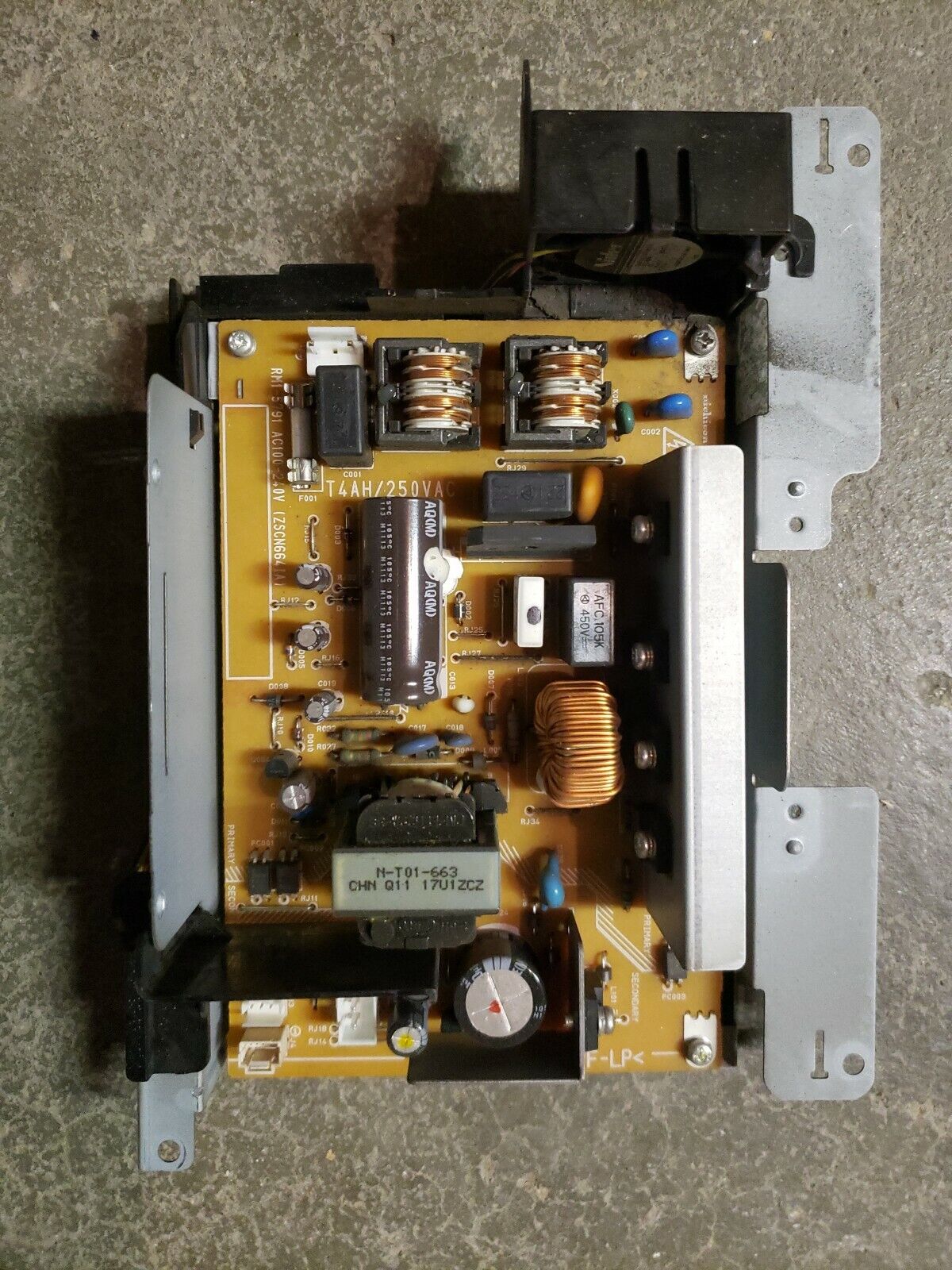 HP RM1-5791 (RM1-5619) CLJ CM4540 MFP Image Scanner Power Supply Board