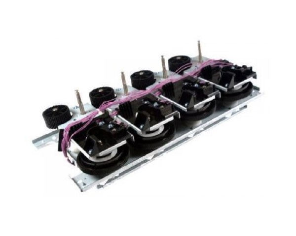 HP Refurbished RM1-1716 Main Drive Assembly - Large gear assembly on right side that all four drum motors attach to