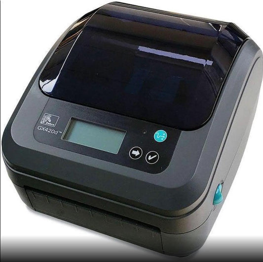 Zebra GX420D Direct Thermal Printer With Network & USB