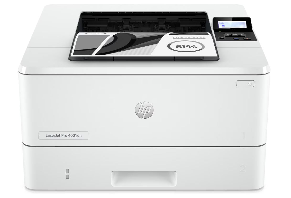 HP New OEM (2Z600F) LJ Pro 4001DN Printer