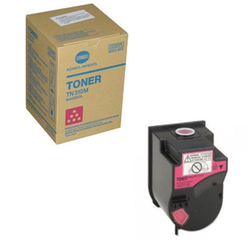 Konica Minolta Genuine OEM 4053-601 Magenta Toner Cartridge, Estimated Yield 11,500