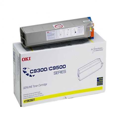 Okidata OEM 41963601 (Type C5) Yellow Toner Cartridge