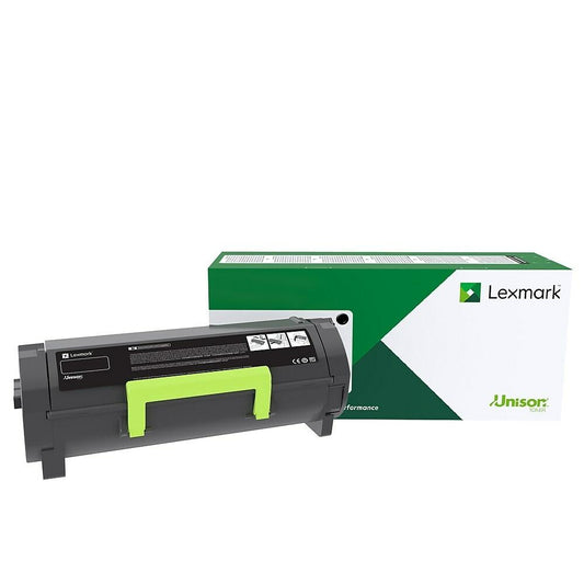 Lexmark Genuine OEM 55B1000 Black Toner Cartridge, Estimated Yield 3000