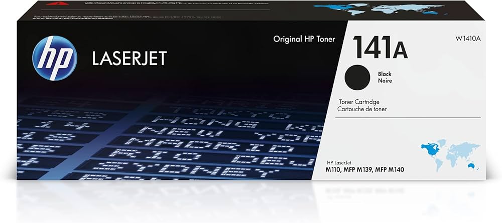 HP Colour LaserJet 141A Black Toner Cartridge