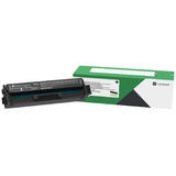 Lexmark OEM C331HK0 C3326/MC3326 HY Black Toner Cartridge (3K)