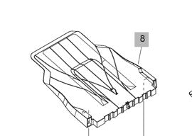 HP Refurbished RM2-1196 LJ M63X/M68X/E62XXX Staple/Stack/Multi Bin Tray Asm.