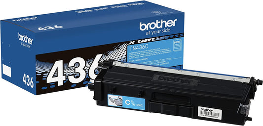Brother OEM TN436C HL-8360/9310/MFC-L8900/L9570 EHY Cyan Toner Cartridge