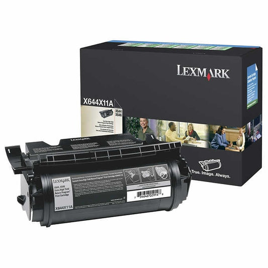 Lexmark OEM X644X11A Black Toner Cartridge (New Open Box)