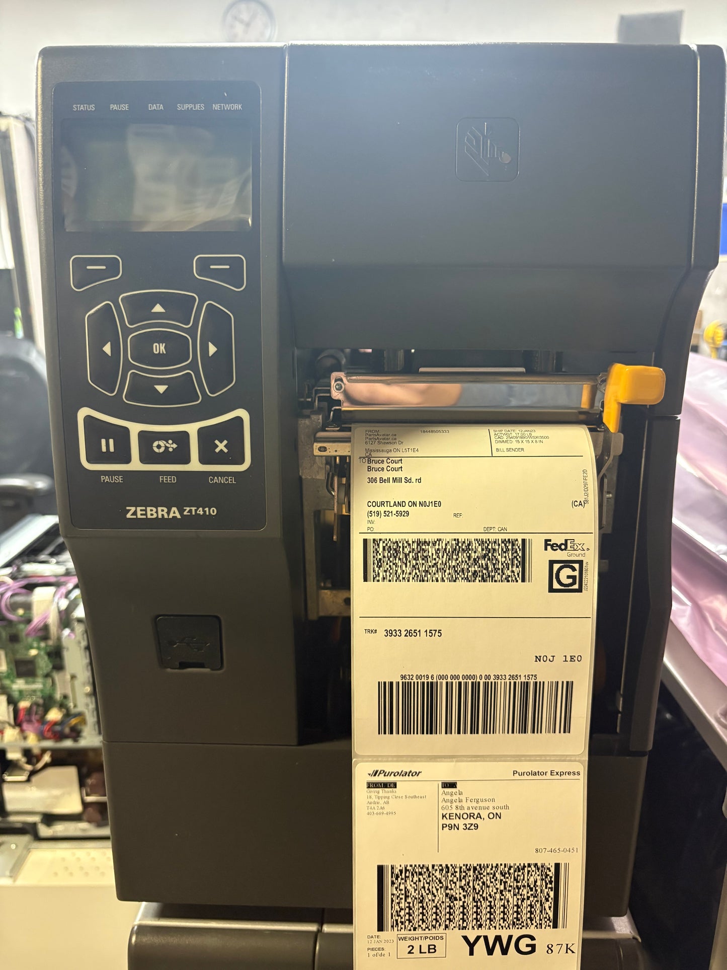 Zebra  (ZT41043-T410000Z) ZT410 Thermal Transfer/Direct Thermal  300dpi Printer