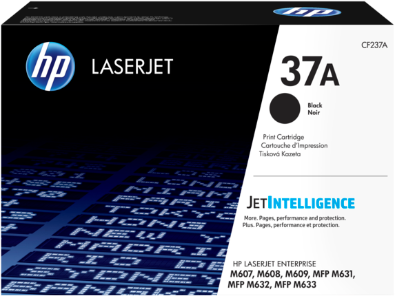 HP 37A (CF237A) Black Original LaserJet Toner Cartridge (11000 Yield)