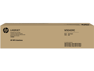 HP (W9040MC) Color LaserJet MFP E77822 E77825 E77830 Black Managed LaserJet Toner Cartridge (34000 Yield)