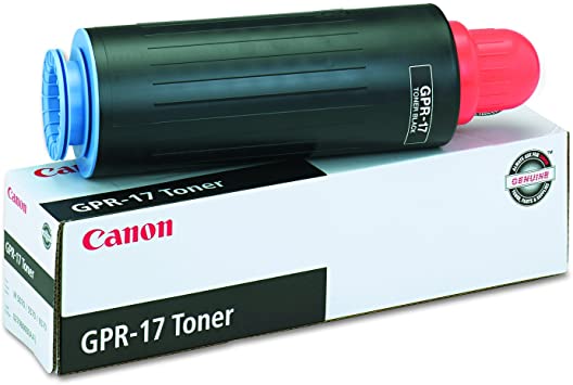 Canon Genuine OEM 0279B003AA (GPR-17) Black Toner Cartridge, Estimated Yield 45,000