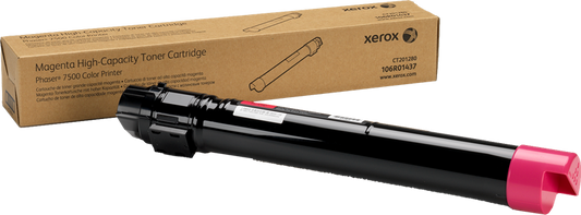 Xerox OEM 1106R01437 (106R1437) High Yield Magenta Toner Cartridge