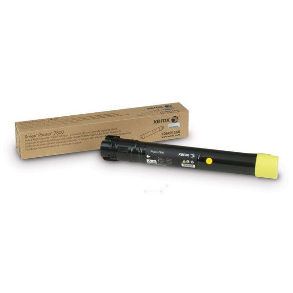 Xerox OEM 106R1568 (106R01568) Yellow High Yield Toner Cartridge