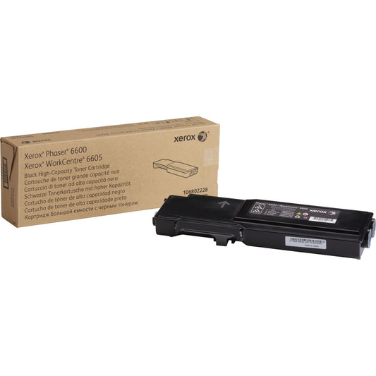 Xerox OEM 106R02228 (106R2228) Black High Yield Toner Cartridge