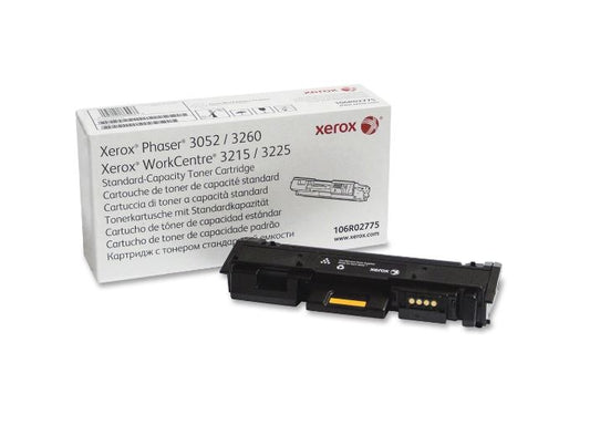 Xerox OEM 106R02775 Phaser 3260/WC 3215/3225 Black Toner Cartridge (1.5K)