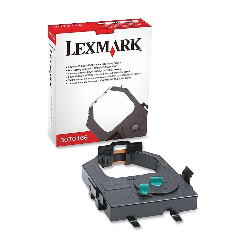 Lexmark Genuine OEM 3070166 Dotmatrix Black Ribbon (STD)