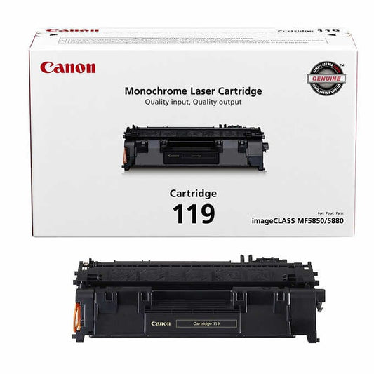 Canon Genuine OEM 3479B001 Black Toner Cartridge, Estimated Yield 2300