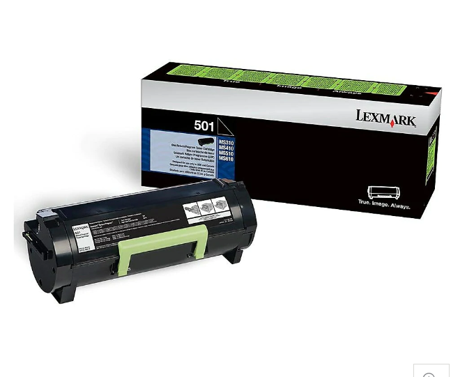 Lexmark OEM 50F1000 Black Toner Cartridge