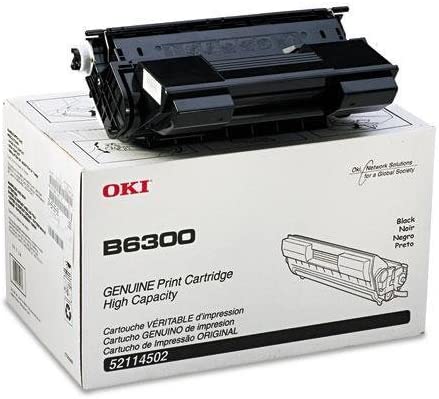 Okidata Genuine OEM 52114502 High Capacity Black Toner Cartridge, Estimated Yield 17,000