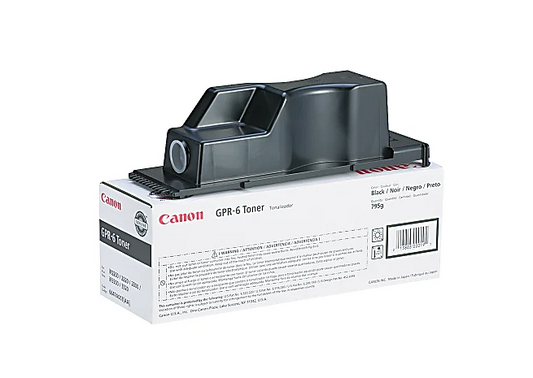 Canon OEM 6647A003 GPR-6 Black Toner Cartridge