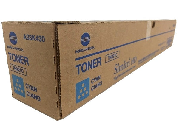 Konica Minolta A33K430 Cyan Toner Cartridge