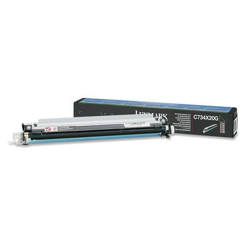Lexmark Genuine OEM C734X20G Black / Color Drum Unit, Estimated Yield 20,000 One Required for Each Color