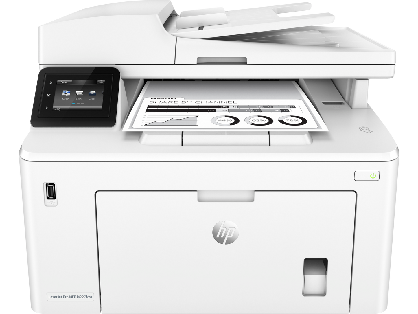 HP Refurbished G3Q75A LJ Pro M227fdw MFP Printer