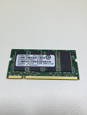 HP  Q7559-60001 (Q3931-67904) 512MB, 167MHz, 200-Pin DDR DIMM