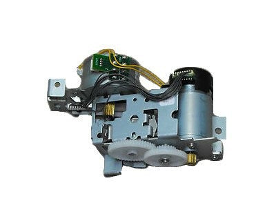 HP Refurbished RG5-7842 Rotary Drive Assembly - Includes the carousel rotating motor (DCM703), toner cartridge drive motor (PM705), developing rotary stopper solenoid (SL93), bracket, and gears