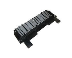 HP Refurbished RM1-2482 Paper Feed Guide Assembly - Support structure that to guides the paper into the fusing assembly - Ribbed plastic frame with metal guide plate