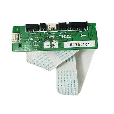 HP Refurbished RM1-2632 Relay PC Board - Includes ribbon cable that connects to DC controller board
