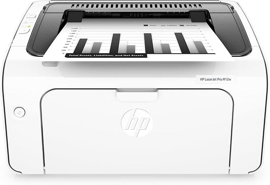 HP Refurbished T0L46A LJ Pro M12W Printer
