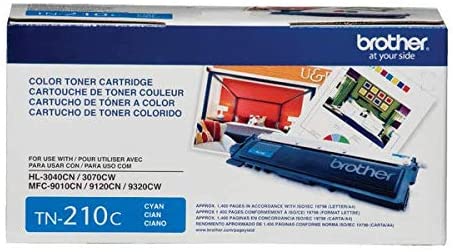 Brother OEM TN210C Cyan Toner Cartridge (New Open Box)
