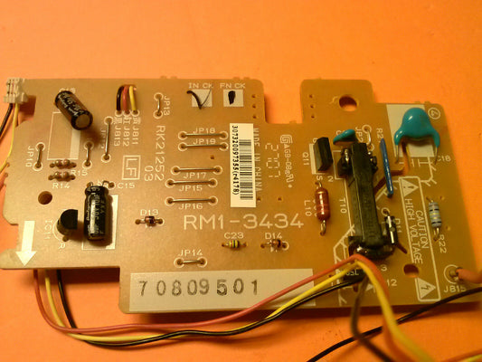 HP Refurbished RM1-3434 Sub HVPS Board